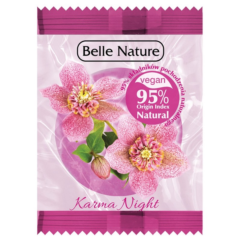 BELLE NATURE Pastylka musująca do kąpieli - Karma Night 24 g