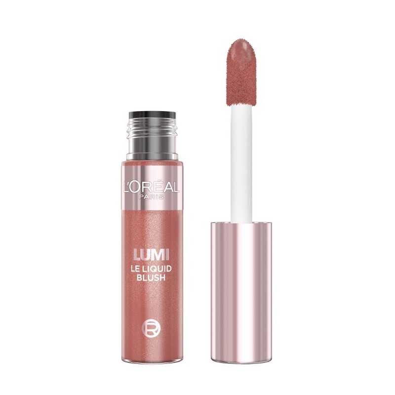 LOREAL Lumi Le Liquid Blush Róż do policzków w płynie 630 Glowy True Rose 10ml
