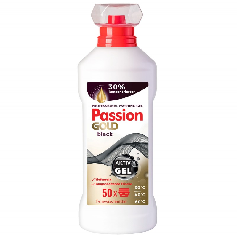 PASSION GOLD Żel do prania 2L Czarny