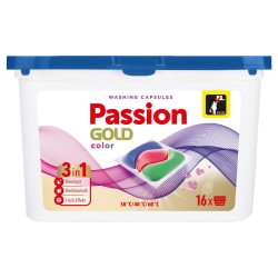 PASSION GOLD Kapsułki do prania 16 szt. 3w1 Kolor