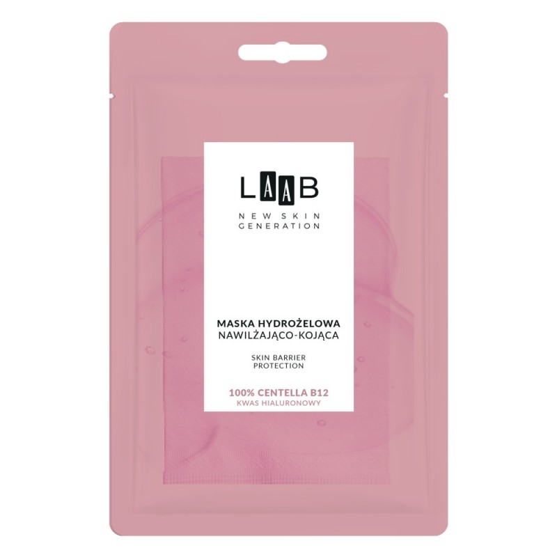 AA LAAB Maska hydrożelowa nawilżająco - kojąca 1 szt