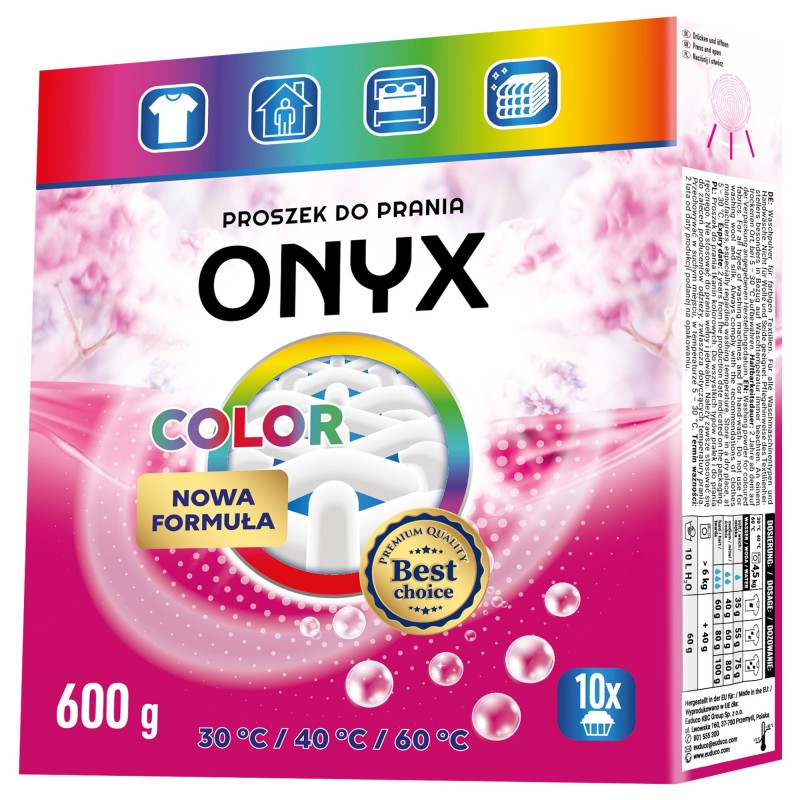 ONYX Proszek do prania  600g Color 10 Prań