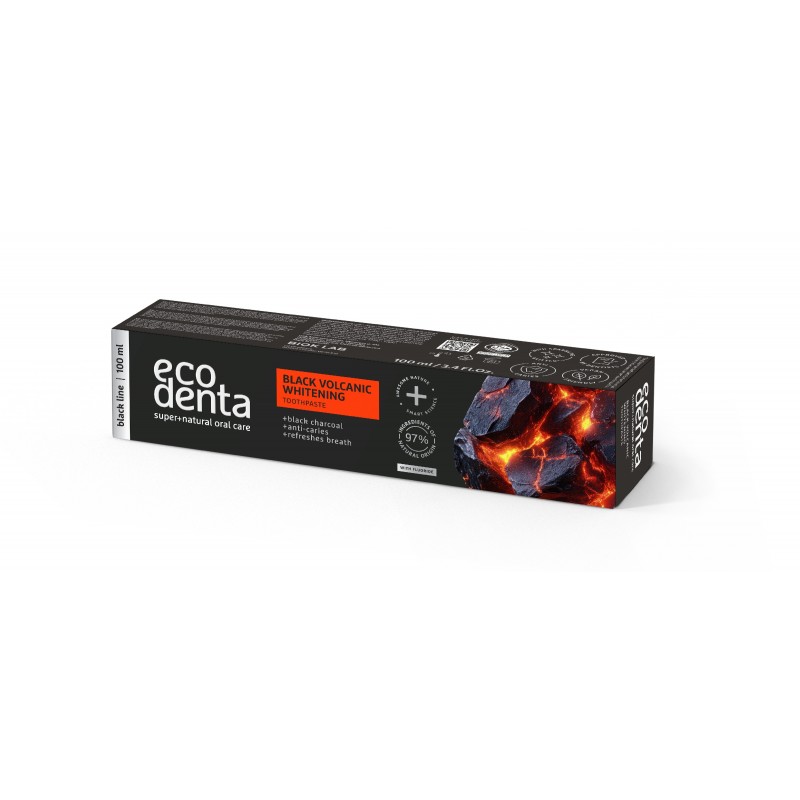 ECODENTA BLACK LINE VOLCANIC Pasta wybiel.cz.węgie