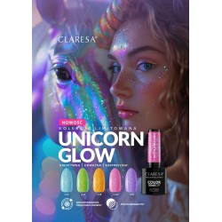 CLARESA N Lakier hybrydowy Unicorn Glow 02 5 g