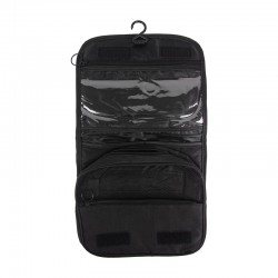 DONEGAL Kosmetyczka podróżna rozkładana - organizer z transparentną kieszonką i haczykiem (4817)