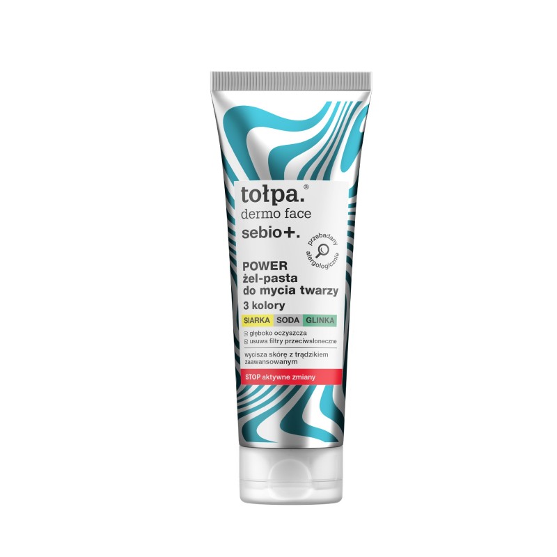 TOŁPA Dermo Face sebio+ Power Żel-pasta d/tw.100ml