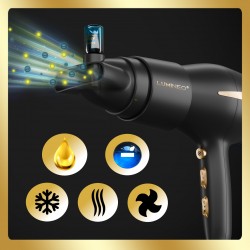 LUMINEO Professional Line Suszarka z dyfuzorem do serum Jedwabny Powiew + zestaw serum 3 x 20 ml