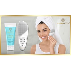 LUMINEO Professional Line Szczoteczka do twarzy Sonic Thermo Brush + Żel Lumineo do wszystkich typów cery