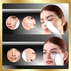 LUMINEO Professional Line Szczoteczka do twarzy Sonic Thermo Brush + Żel Lumineo do skóry delikatnej i wrażliwej