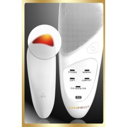 LUMINEO Professional Line Szczoteczka do twarzy Sonic Thermo Brush + Żel Lumineo do skóry delikatnej i wrażliwej