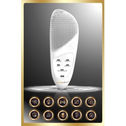 LUMINEO Professional Line Szczoteczka do twarzy Sonic Thermo Brush + Żel Lumineo do skóry delikatnej i wrażliwej