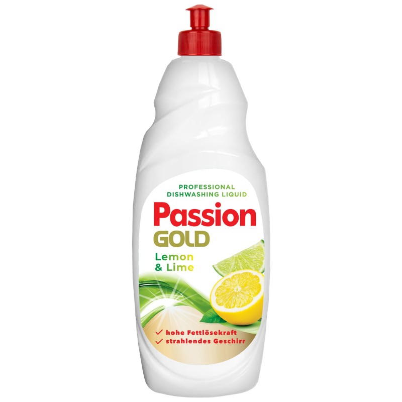PASSION GOLD Płyn do naczyń 850ml Lemon & Lime