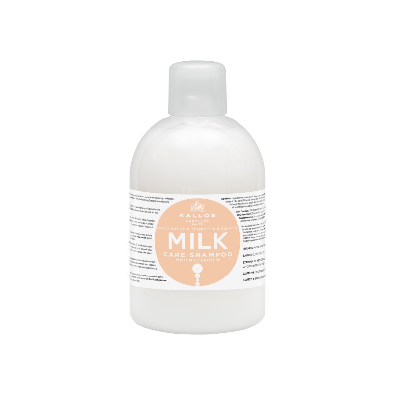 KALLOS Szampon d/włosów 1000ml Milk z prot. mleka