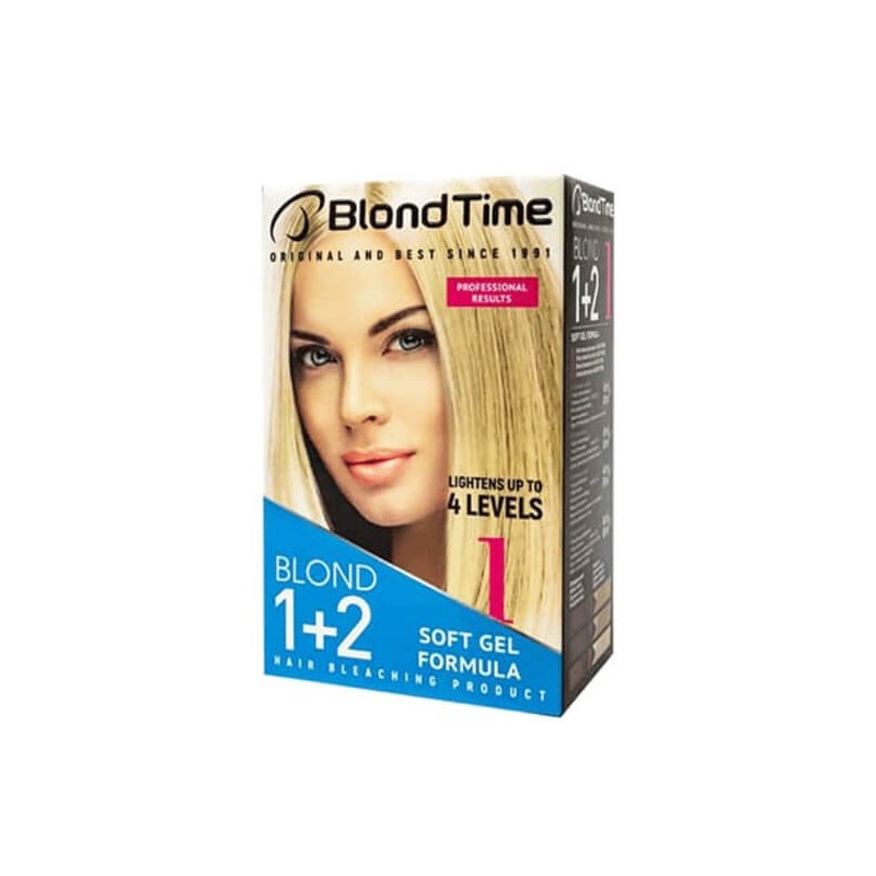 BLOND Time 1+2 Rozjaśniacz włosów do 4 tonów 120ml