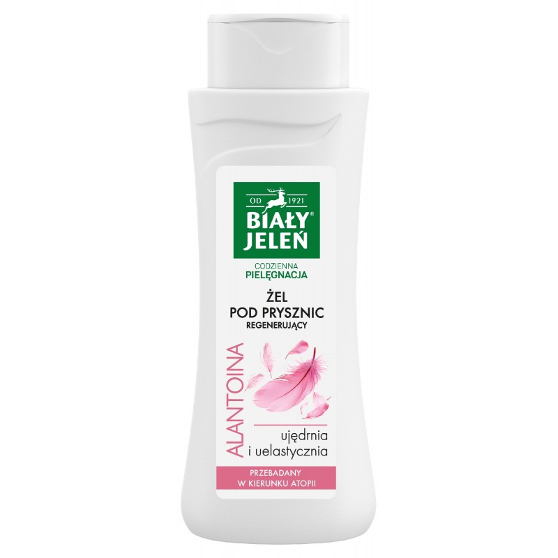 BIAŁY JELEŃ Codzienna Pielęgnacja Żel pod prysznic regenerujący - Alantoina 300 ml