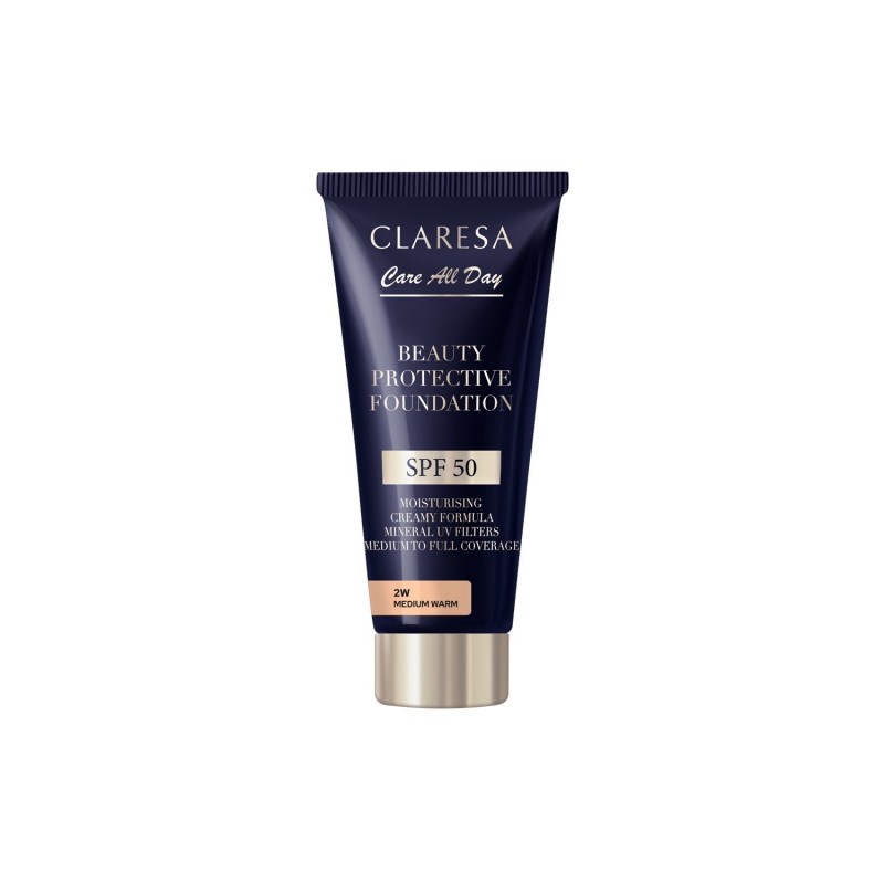 Claresa Podkład nawilżający 2W Medium Warm SPF50