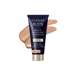 Claresa Podkład nawilżający 2W Medium Warm SPF50
