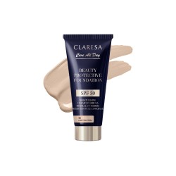 CLARESA Beauty Protective Foundation Nawilżający podkład z filtrem SPF 50 1N Light Neutral 30 ml
