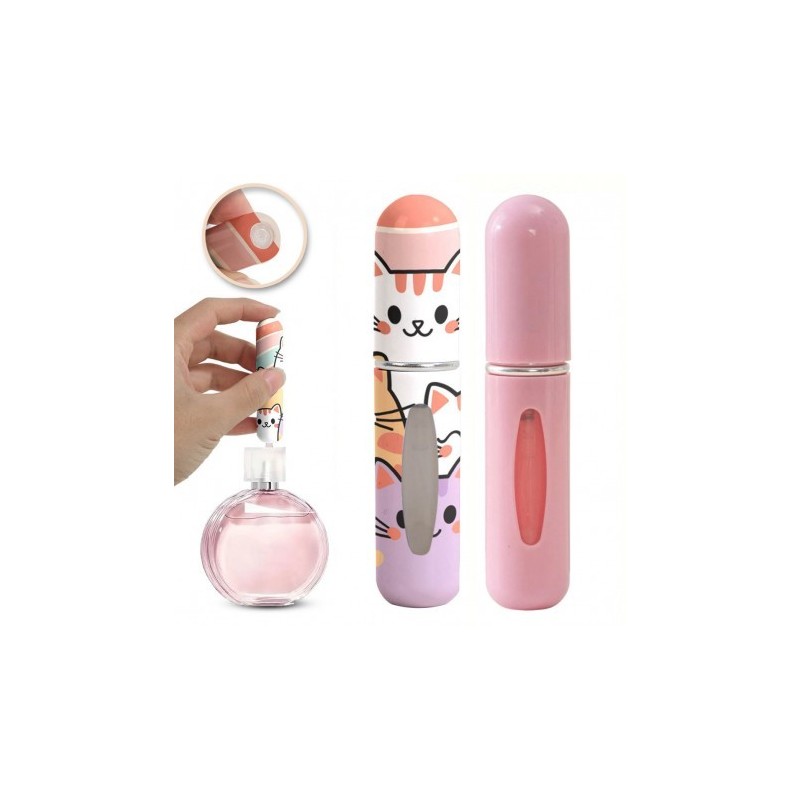 ECARLA Atomizer na perfumy AK19 2szt kotki