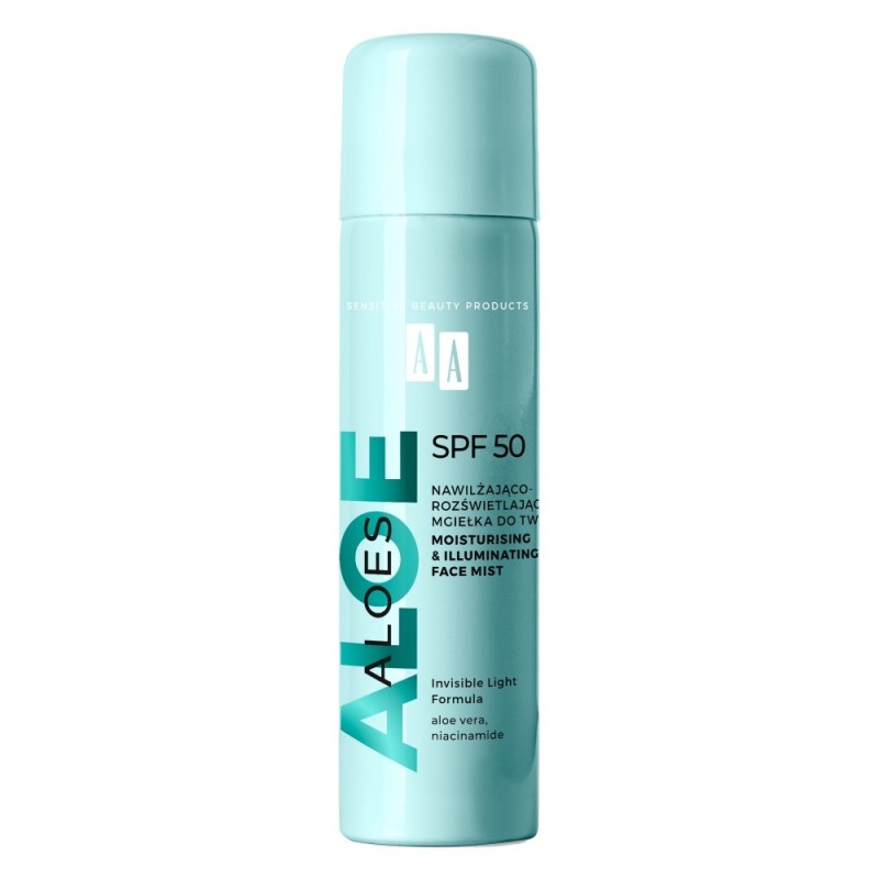AA ALOES Mgiełka ochronna SPF50 100ml