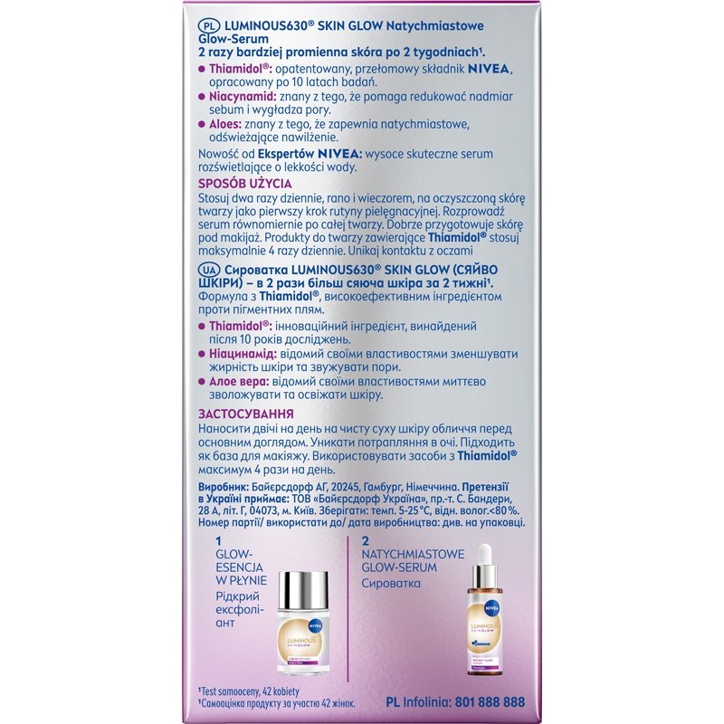 NIVEA Luminous Even Glow Serum 15 ml