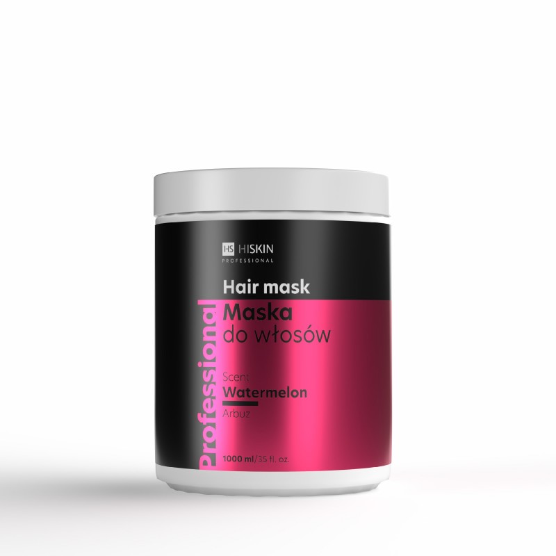 HISKIN PROFESSIONAL Maska do włosów - Arbuz 1000 ml