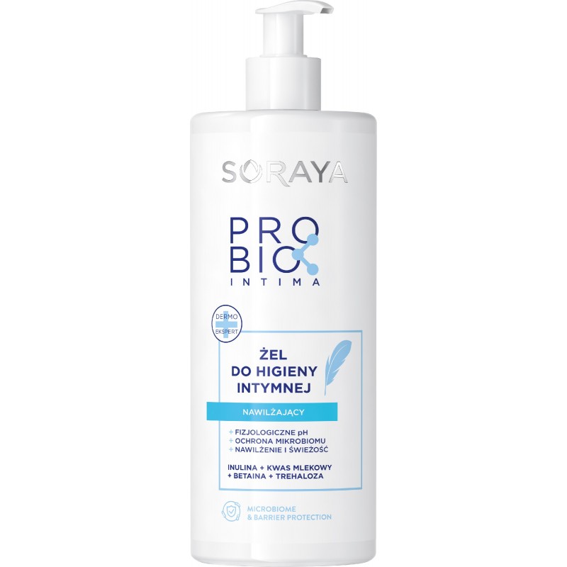 SORAYA Probio Intima Żel do higieny intymnej - nawilżający 500 ml