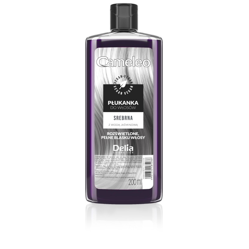 DELIA Cameleo Płukanka do włosów srebrna z wodą jaśminową 200 ml