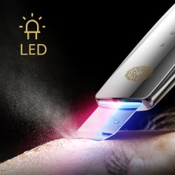 a LUMINEO Professional Line Peeling kawitacyjny LED 5w1 + Zestaw nawilżający Lumineo (Tonik, 2 x Serum, Krem)