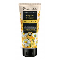 BARWA Receptury Natury Odżywka wzmacniająca do włosów cienkich i przetłuszczających się - Propolis & Aloes