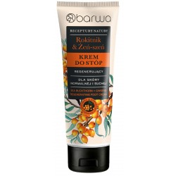 BARWA Receptury Natury Krem do stóp regenerujący - Rokitnik & Żeń-Szeń 100 ml