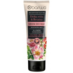 BARWA Receptury Natury Krem do rąk regenerujący - Dzika Róża & Betaina 100 ml