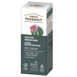 GREEN PHARMACY Kaktus + Skwalan Ultranawilżający Krem pod oczy 15 ml