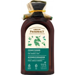 GREEN PHARMACY Odżywka do włosów normalnych Pokrzywa i Olej łopianowy 300 ml