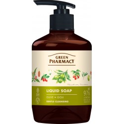 GREEN PHARMACY Mydło w płynie Oliwa + Jagody goji 460 ml