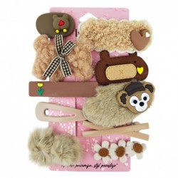 ECARLA Spinki SP408 zestaw 10szt