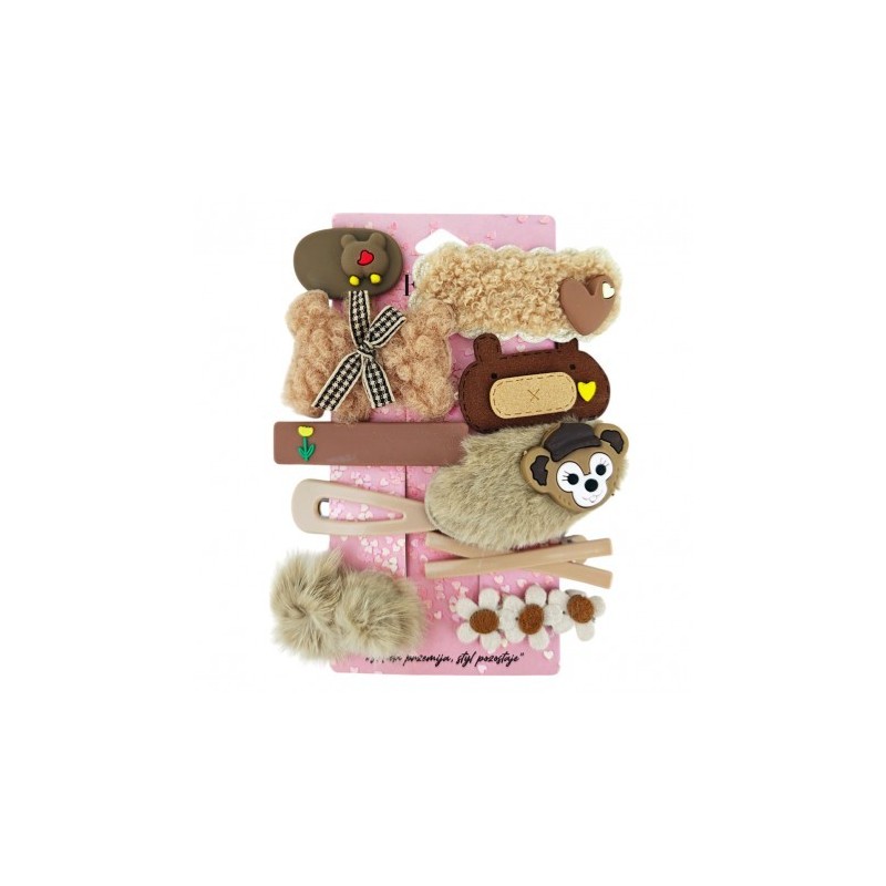 ECARLA Spinki SP408 zestaw 10szt