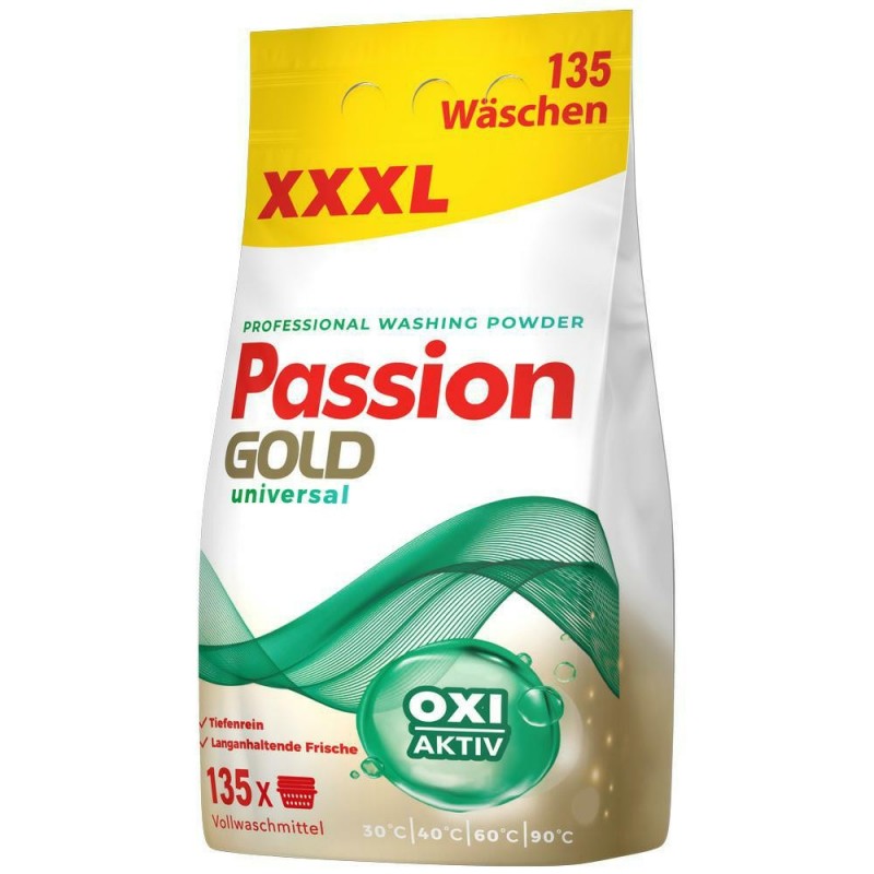 PASSION GOLD Proszek d/prania 8,1kg Uniwe135 prań