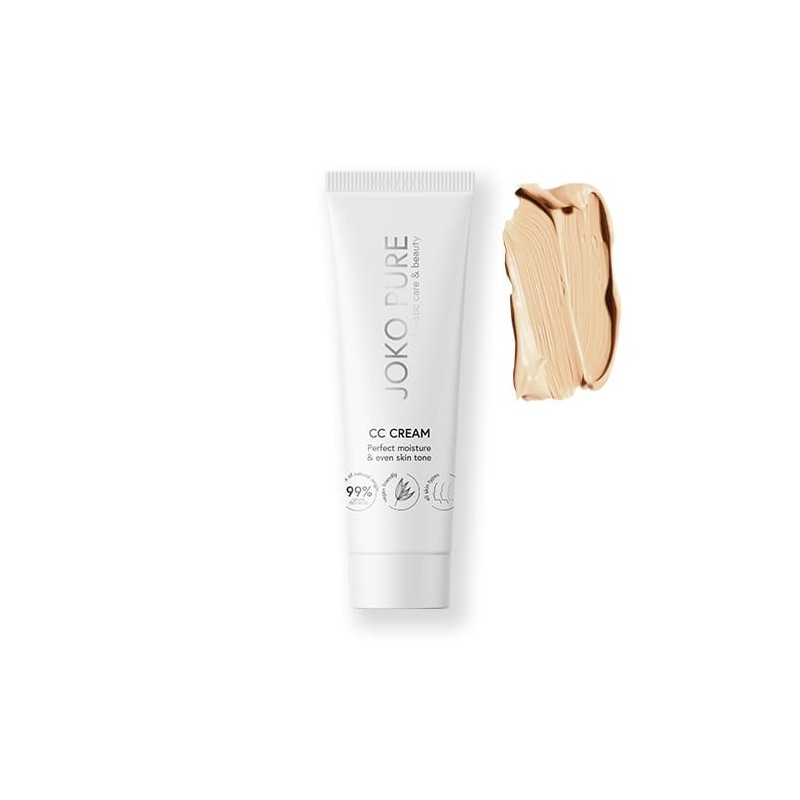 JOKO Pure Holistic Care & Beauty Krem tonujący CC nr 02  1szt