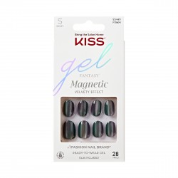 KISS Sztuczne Paznokcie Gel Fantasy Magnetic - Dial Me (rozmiar S) 1op.(28szt)