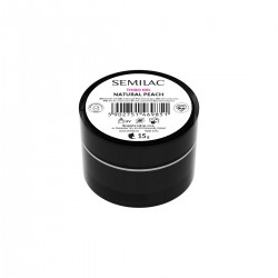 SEMILAC Żel budujący Thixo Gel - Natural Peach 15 g