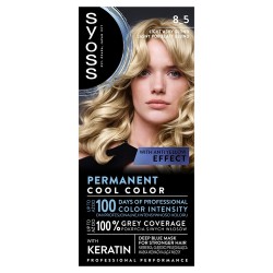 SYOSS Permanent Color Farba do włosów 8_5 Jasny Popielaty Blond