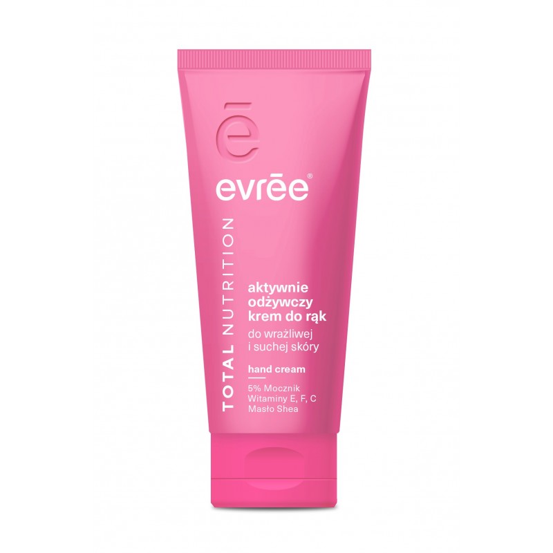 EVREE Total Nutrition Odżywczy krem do rąk do skóry suchej i wrażliwej 75 ml