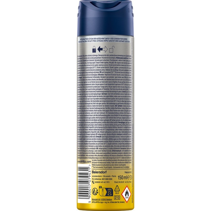 NIVEA DEO Spray męski ACTIVE ENERGY 95663 new