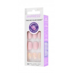 KISS ImPress Sztuczne paznokcie samoprzylepne KIM016 Dorothy (rozmiar S) 1 op. - 30 szt.