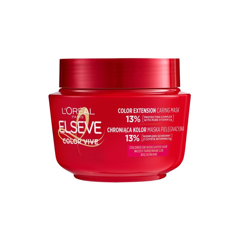 LOREAL ELSEVE Color Vive Maska chroniąca kolor do włosów farbowanych i rozjaśnionych 300 ml