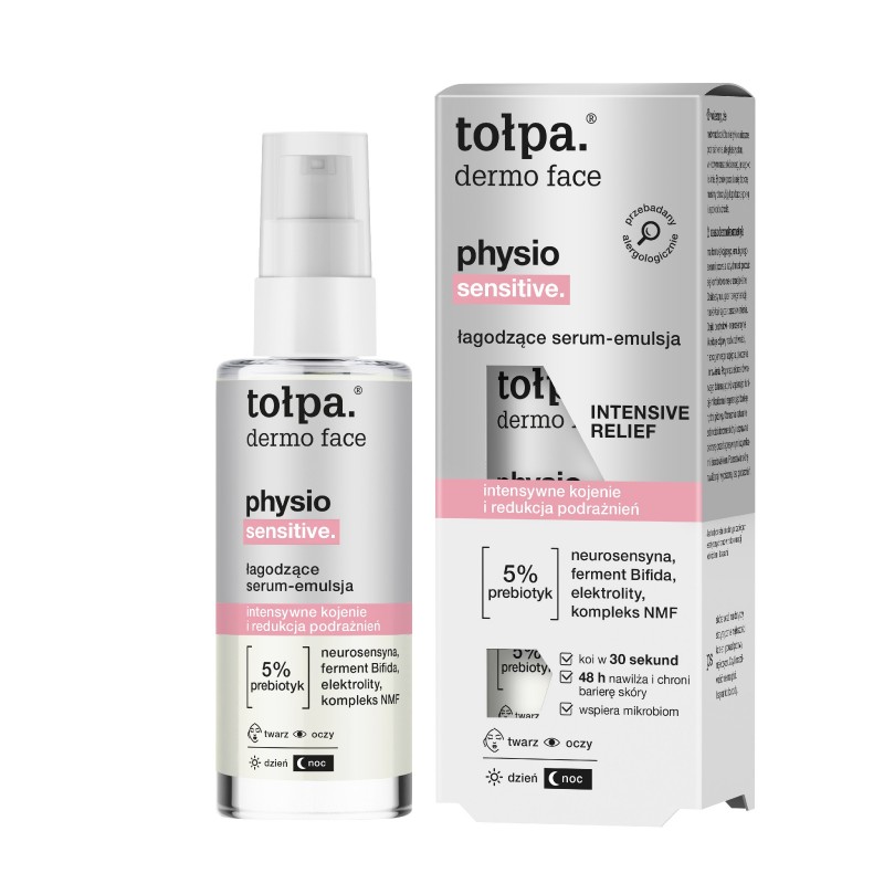 TOŁPA Dermo Face Physio Łagodzące serum - emulsja do twarzy 45 ml