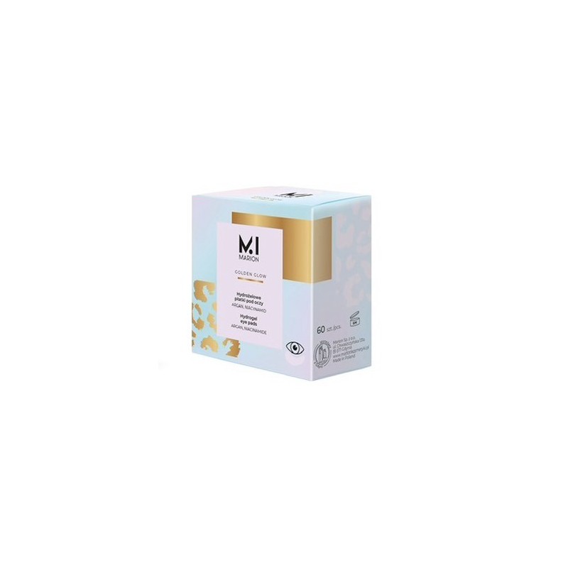 MARION GOLDEN GLOW Hydrożelowe płatki p/oczy 30par