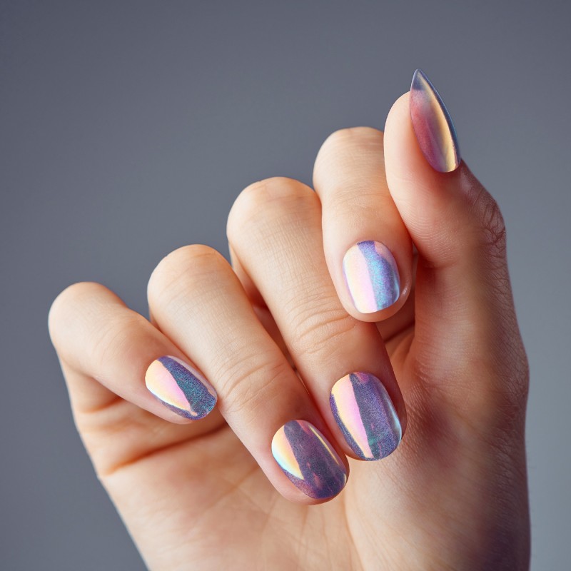 KISS Sztuczne paznokcie na klej Gel Fantasy Allure, Change Chance, Short, Oval