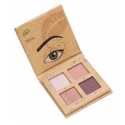FELICEA Paleta czterech naturalnych cieni do powiek 202 Light rose 3,2 g